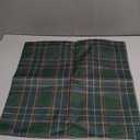 RABUSOFA Christmas Pillow Covers 18x18 Inch Indoor Outdoor Waterproof Scottish Tartan Plaid Classic Throw Decorative Cushion Cases for Christmas Decor Decorations Couch Patio Dark Green