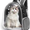 Astronaut Window Dog Cat Carrier Breathable Transparent Backpack Pet Travel Bag