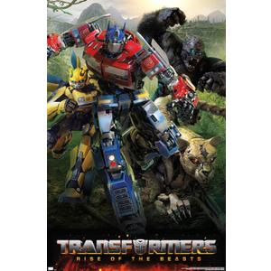 Hasbro Transformers: Rise of the Beasts - Big 4 Wall Poster, 34L" x 22.4W", Unframed Version