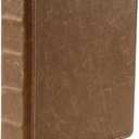 2Fold Mini 1.5 inch 3 Ring Binder 9.4" x 8" - Vintage PU Leather Small Three Ring Binder - Fits 5.5 x 8.5 Paper - Organizer, Wedding Planner, Recipe or Refillable 5.5 x 8.5