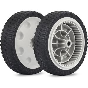 734-04018 Front Drive Wheels Fit for Troy Bilt TB240 Mower- 8" Lawn Mower Wheels Tires for Troy Bilt Tuff Cut 210 230 Craftsman MTD Self Propelled Mower 12AV569Q597, Set of 2 734-04018 Front Drive Wheels Fit for Troy Bilt TB240 Mower- 8" Lawn Mower Wheels Tires for Troy Bilt Tuff Cut 210 230 Craftsman MTD Self Propelled Mower 12AV569Q597, Set of 2