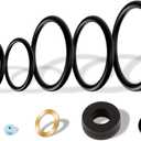 3 Pack Lighter Seal Kit for S.T.Dupont L2 - Includes O-Rings, Refill Valve Gaskets, Rubber Stoppers, and Filter Cotton for Lighter Repair