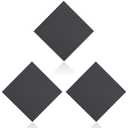 3 x 3PCS Weldable Hot Rolled Mild Steel Plate 1/8" Thick Square Sheet Plate,5" x 5" Weldable & Paintable Steel Plates