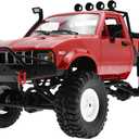 YIKESHU RC Crawler, RC Truck Remote Control Rock Crawler Off-Road Racing Vehicles 1:16 2.4G 2CH 4WD Offroad Semi Trucks All Terrain Car RTR Hobby RC Pickup for Adults