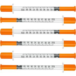 1ml 31G 1/4" (6mm) Syring, Pack of 100