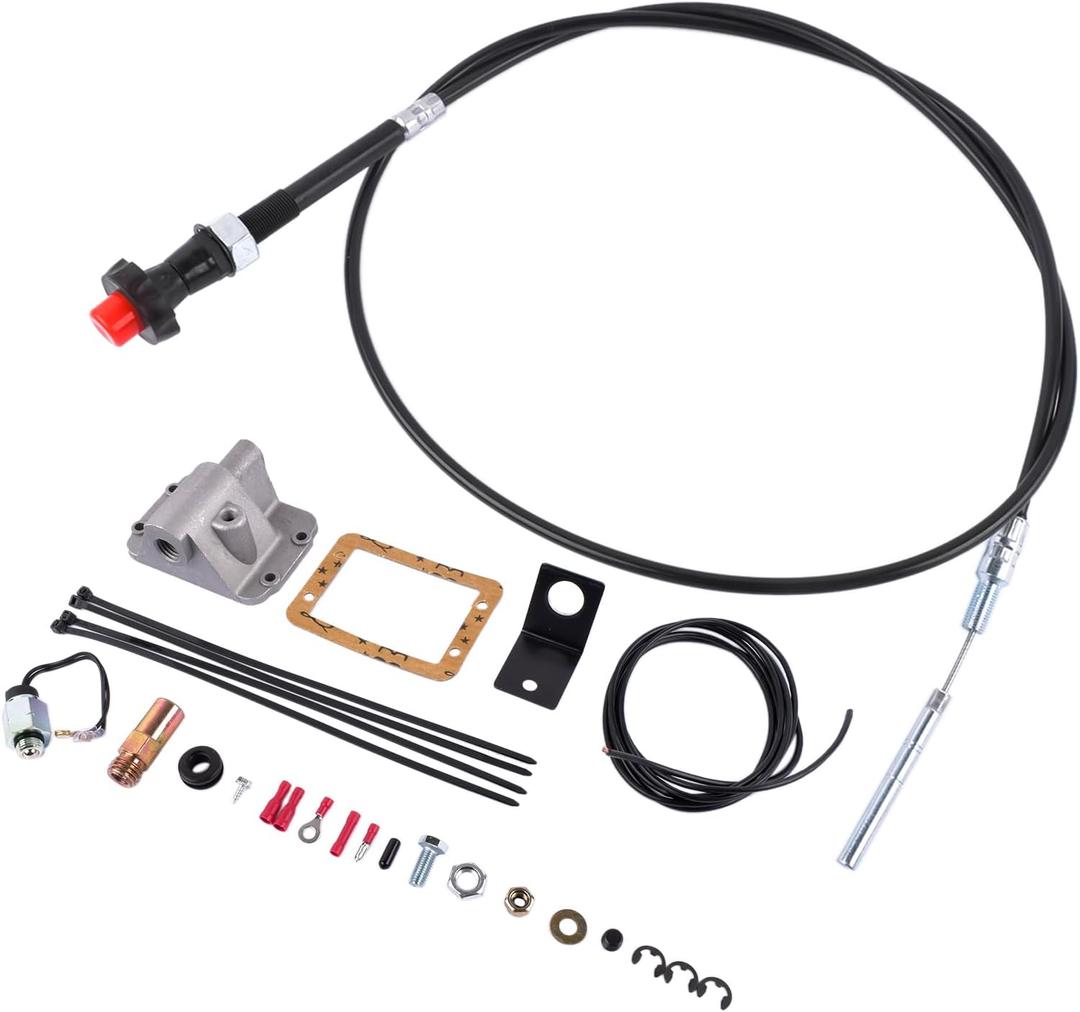 4X4 Posi-Lok Axle Shaft Disconnect Conversion for 1987-1995 Jeep Wrangler YJ 1984-1991 Cherokee XJ 1986-1991 Comanche MJ Front Axle Disconnect