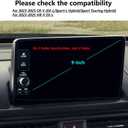 For 2025 2024 2023 Honda CRV 9 Inch Screen Protector Tempered Glass for Honda HRV (2023-2025) Navigation Touchscreen Protective Film 9H Anti-Scratch High Clear