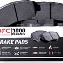 Dynamic Friction Company 3000 Ceramic Brake Pads 1310-1857-00-Rear Set