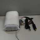 Tire Inflator Portable Air Compressor - ZGZUXO 150PSI Cordless Air Pump for Car Tires with Pressure Gauge LED Light, Electric Bike Tire Pump for Car Motorcycle Bicycle Ball, Auto Shut-Off (Small)