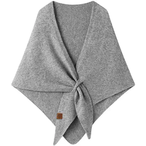 Winter Shawl Wraps Women Knitted Shawls and Wraps Triangle Cardigan Cape Winter Wool Blend Shoulder Top Sweater Scarf