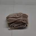 H.VERSAILTEX Velvet Stretch Couch Cushion Cover Plush Cushion Slipcover for Chair Loveseat Sofa Cushion Furniture Protector Seat Cushion Sofa Cover (2 Piece Large Sofa Cushion Covers, Taupe Striped)