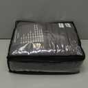 CYMULA Weighted Blanket for Adults (15lbs 60"x80" Queen Size) - Cooling Breathable Heavy Blankets for Summer Winter - Ultra Microfiber Soft Comfort Throw with Glass Beads - Gifts for Men/Women (Dark Grey)