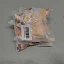 5 x Thanksgiving 4.5" Baby Girl Bows 3 Pack Soft Headband High Stretchy Hairbows Newborn Toddler (Beige&Turkey&Maple Leaf)