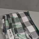 Hiasan 60 x 120 Inch Checkered Tablecloth Rectangle - Stain Resistant, Spillproof and Washable Gingham Table Cloth for Outdoor Picnic, Kitchen and Holiday Dinner, Black and White