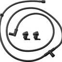 for Ford Super Duty Windshield Washer Nozzle Hose Kit, Compatible with Ford Super Duty F250 F350 F450 2011 2012 2013 2014 2015 2016, BC3Z-17K605-B Washer Hose + BC3Z-17603-A Washer Nozzle Jets