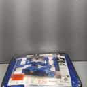 Deepsleep Twin Size Bedspread Set 9 Pieces, Blue Rose
