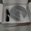 Aquarium Air Pump Dual Outlets, Super Quite Fish Tank Air Pump 20-600 Gallons, 5W 110V Adjustable High Output Silent Oxygen Aerator Pump with Air Stone Airline Tubing Check Valve Accessories