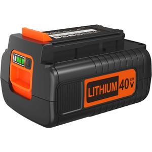 BULL-TECH 40 Volt MAX 2.0Ah Lithium Battery Replacement for Black and Decker 40V Battery, Compatible with All Power 40V Black and Decker Power+ Tools