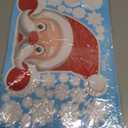 5 x 465 PCS 10 Sheet Double-Sided Christmas Window Clings, Christmas Snowflake Window Clings Stickers for Glass, Xmas Holiday Santa Claus Reindeer Snowflake Decals for Party