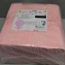 80 Count Disposable Baby Changing Pads, 18x18 Pink  Super Absorbent Leakproof Quick-Drying, Soft Skin-Friendly Disposable Underpads for Infants, Mess-Free Diaper Changes at Home or On-The-Go