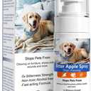 Bitter Apple Spray for Dogs No Chew Spray for Dogs to Stop Chewing & Licking, Natural Bitter Taste Dog Training Spray, Non-Toxic & Safe for Furniture, Shoes & More - Blue