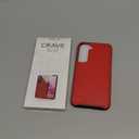 Crave Slim Guard for Galaxy S22 Case, Shockproof Case for Samsung Galaxy S22, S22 5G (6.1 inch) - Red