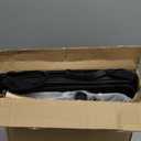 Suertree Bird Carrier with Seat Belt for Car Travel, Bird Backpack Carrier with Indestructible Stainless Steel Mesh, Large Bird Carrier Travel Cage, Black