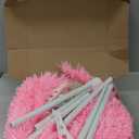 6 Ft Pop Up Tinsel Christmas Tree Christmas Pink Decor, Dual Color Change Lights DIY Ornaments Skinny 1 Minute Tree Warm White & Multicolor Light Timer Christmas Decoration Holiday Valentine's Day