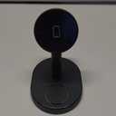 2026 3 in 1 Wireless Charging Station for Apple MagSafe Charger, 15W Fast Magnetic Mag-Safe Charger Stand for iPhone 17 16 15 14 13 12 Apple Watch AirPods Series, Gifts for Men (Black)