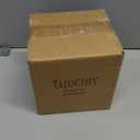 Taeochiy 8 Oz Creme Brulee Ramekins, Porcelain Ramekins Oven Safe, Round Tart Pan Mini Fluted Quiche Dishes, Set of 6, White