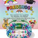 Kindergarten Graduation Gifts Class of 2026, Preschool Graduation Bracelet for Girls, Graduation Gift for Daughter Granddaughter Niece with Gift Card & Present Box (Preschool Graduation Bracelet)