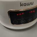Kawu 7-in-1 Electric Kettle, 2.5L Glass Water Boiler with infuser, 800W Electric Water Kettle Hot Water Dispenser, Temperature Control, Tea Maker Machine Water Warmer for Home Office Kitchen