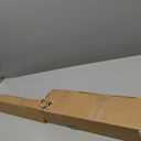 Ivilon Drapery Treatment Window Curtain Rod - Square Design 1 1/8 Rod. 48 to 86 Inch. Satin Nickel