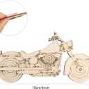 30 Pack 4 Inch Wood Motorcycle Cutouts Unfinished Wood Motorcycle Crafts Wooden Motorcycle Hanging Ornaments DIY Motorcycle Craft Gift Tags for Home Party Decoration