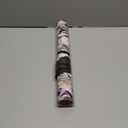 Yzogbry Modern Dark Grey White Poppy Floral Peony Flowers Peel and Stick Wallpaper Wall Decor Self Adhesive Wall Paper Stick on Easy Peel Off Contact for Renter Apartment