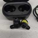 JVC Marshmallow True Wireless Bluetooth 5.3 Earbuds  28H Battery, Memory Foam Earpieces for All-Day Comfort, IPX4 Water Resistant, Mic, Compact Case, for iPhone & Android (Black)