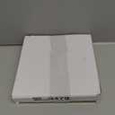 Zonon 4 Inch Duct Connector Flange Galvanized Steel Dryer Vent Connector with Rubber Ring and Screws Straight or Flex Pipe Flange for Heating Cooling Ventilation System