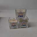 Candle 2.5Oz Glass Summer Fun, 3Pcs