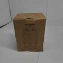 GiveBest Portable Electric Space Heater with Thermostat, 1500W/750W Safe and Quiet Ceramic Heater Fan, Heat Up 200 Square Feet for Office Room Desk Indoor Use, Silver