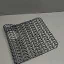 AWOKE Silicone Sink Protectors for Kitchen Sink, 26''x 14'' Folding Non-slip Sink Mat Grid, for Bottom of Farmhouse Stainless Steel Porcelain Sink with Rear Drain (Grey)