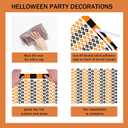 Halloween Party Decorations Set,Banners,Balloons,Cake Toppers,Tablecloth, Hanging Swirls,Backdrop