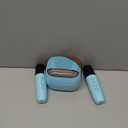 Mini Karaoke Machine for Kids, Toy for Girls Portable Bluetooth Speaker with 2 Wireless Microphones, Fashion Toy Gifts for Christmas Birthday, for 3 4 5 6 7 8+ Year Old Girls Gifts(Blue)