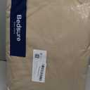 Bedsure Duvet Cover Queen Size with Fitted Sheet - 4 Pieces Prewashed Cotton-Like Polyester Extra Soft Bedding Set, Includes 1 Duvet Cover 90x90 Inches, 2 Pillow Shams, 1 Fitted Sheet, Light Brown