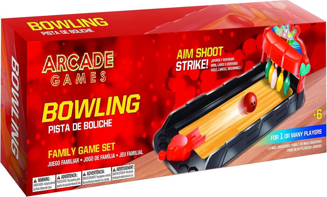 Maccabi Bowling Arcade Game for Kids, Family and Adults, Small