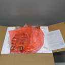 Modern Ceramic Table Lamps Set of 2, 23" White Ceramic Lamps for Living Room, Rustic Farmhouse Bedside Lamp with Ginger Jar Design, Elegant Bedroom Lamp for Nightstand Desk Side End Table Home Decor