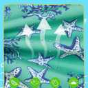 SURF CUZ Boys Swim Trunks Retro Toddler Boy Swimsuit Shorts Quick Dry Swimming Trunks Bathing Suit (2T, 02 Coral Starfish)