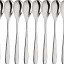 Stainless Steel Egg Spoons for Soft Boiled Eggs Set Espresso Spoons for Dessert, Tea, Coffee