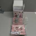 Blood Pressure Monitor,Pink Blood Pressure Machine Bp Cuff Automatic Upper Arm with 8.7-16.5 inches Adjustable Automatic High Blood Pressure Cuff for Home Use 2 x 90 Sets Memory (Pink BP Cuff)