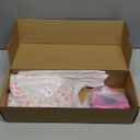 WooWee Kids Girl 100 Days of School Costume, Old Lady Costume for Kids, Halloween Cosplay Dress Up (5-7y, Pink)