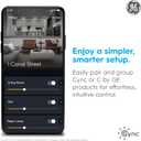 Cync GE A19 Direct Connect LED Light Bulb, Color Changing Smart Light, Matter Compatible, Compatible with Alexa and Google Home (2-Pack)